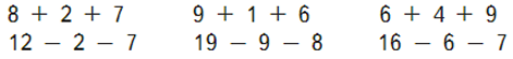 8 + 2 + 7    4  62  1  2 