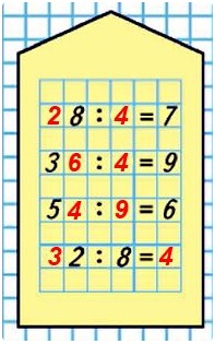  *8 : * = 7