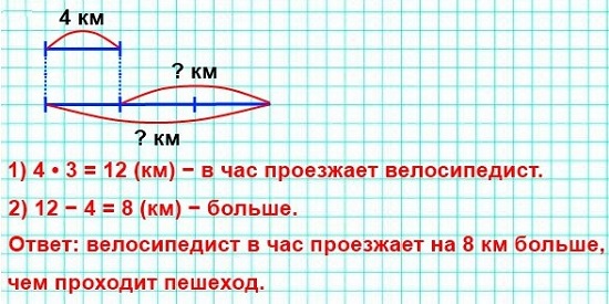 задача 392 стр 85 математика 4 класс 1 часть