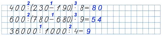  87  41 400 : (230 - 190) * 8 = 