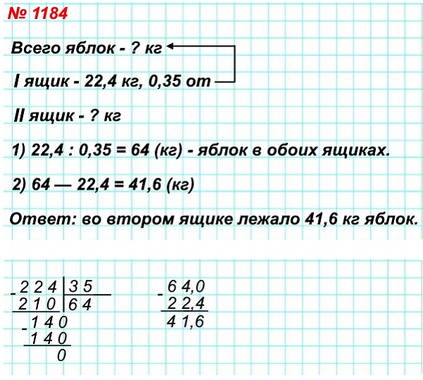  5   1184.     .     22,4  ,   0,35  .       ?