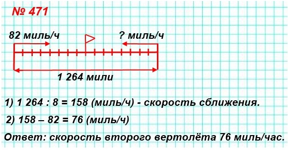  5    471.      1 264  (1   = 1 609 ).             8   .     82 /.      ?