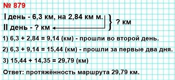  5   879.      6,3 ,   2,84  ,    .         14,35 .    ?